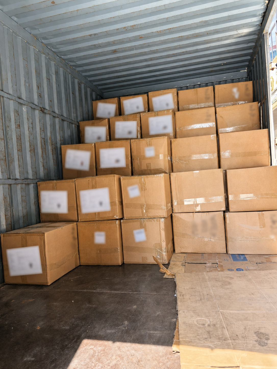 Container shipments